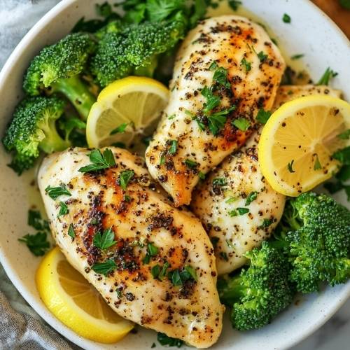 Lemon Pepper Garlic Chicken – A Crispy and Flavorful Delight!