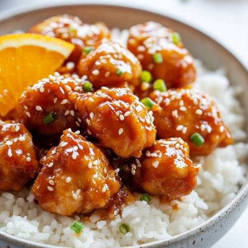Orange Chicken– A Tangy and Crispy Delight!