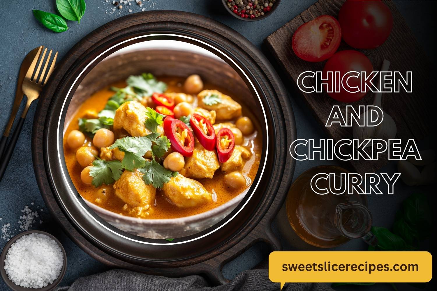 chicken and chickpea curry
