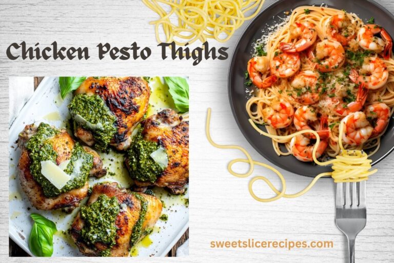 chicken pesto thighs