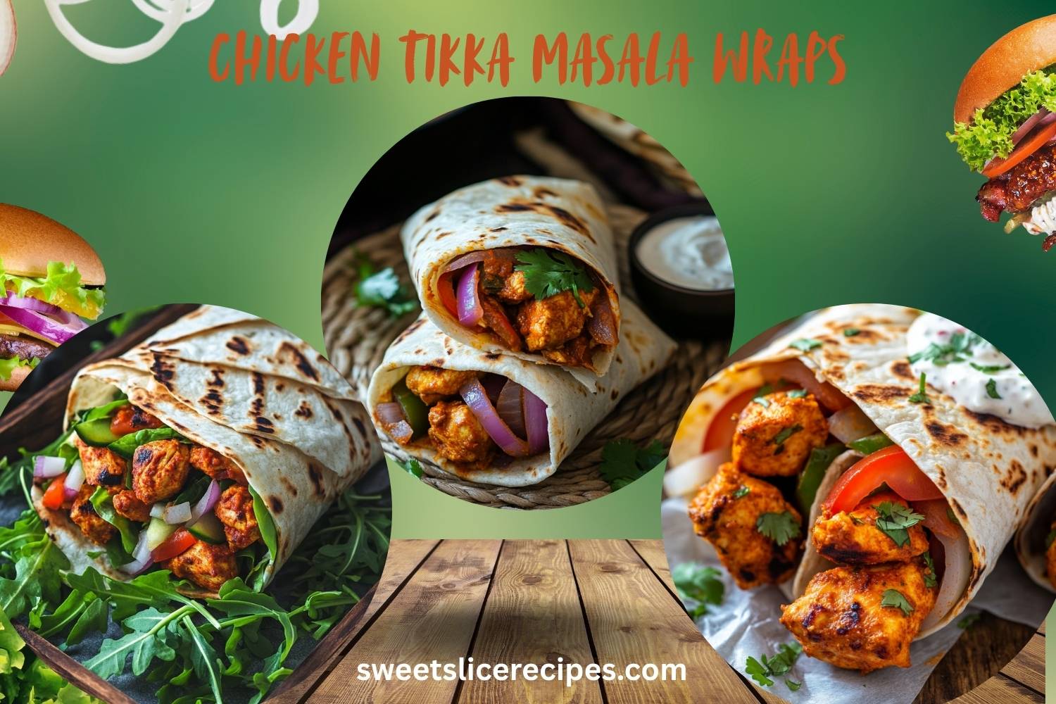 chicken tikka masala wraps
