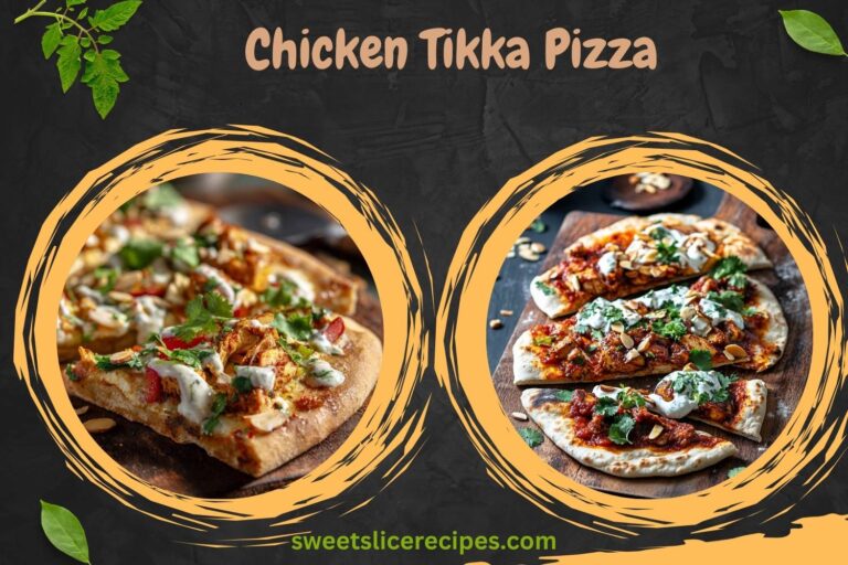 chicken tikka pizza