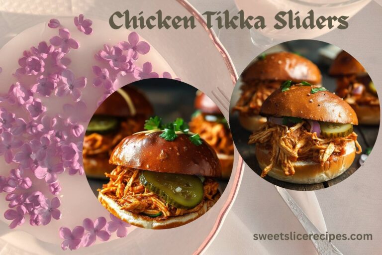 chicken tikka sliders