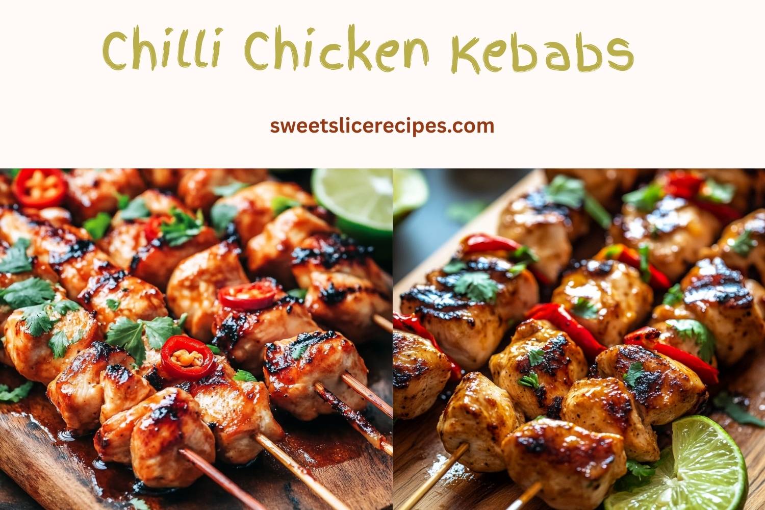chilli chicken kebabs