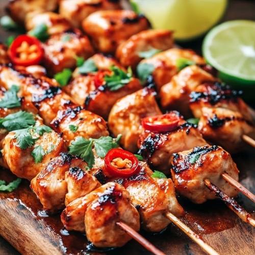 Chilli Chicken Kebabs: A Zesty Delight!
