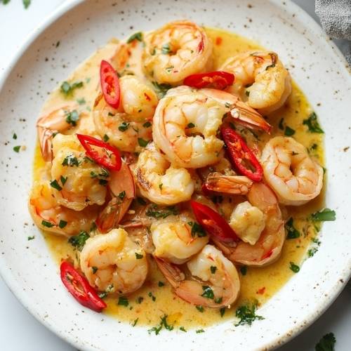 Chilli Garlic Butter Shrimp: Juicy, Spicy, and Totally Delicious!