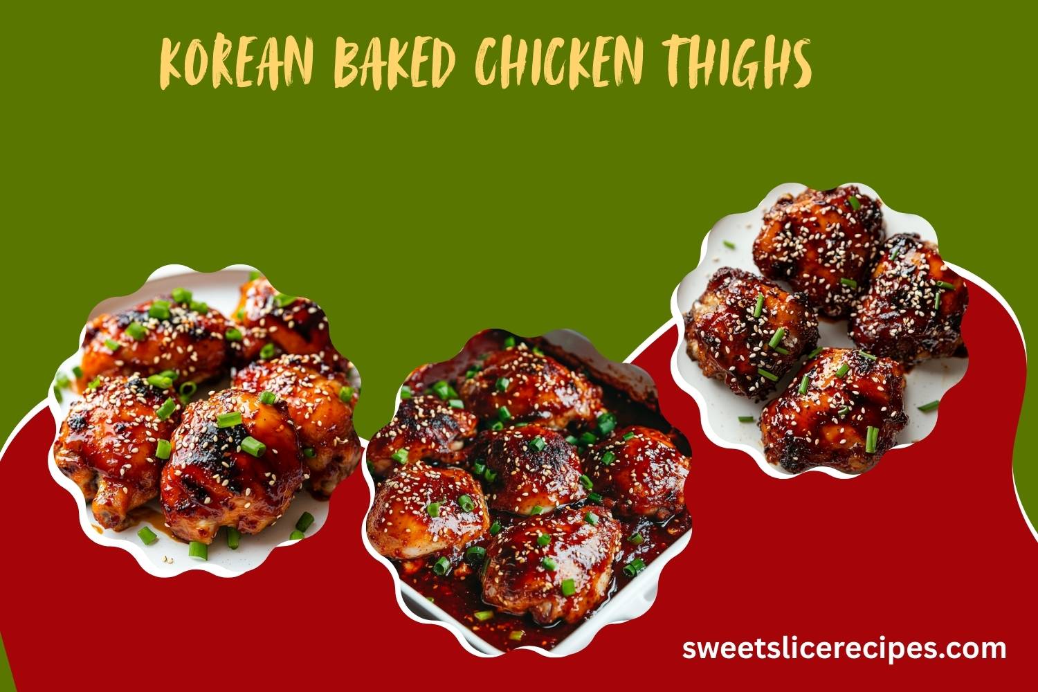 korean baked chicken thighs