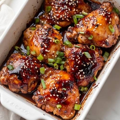 Korean Baked Chicken Thighs: Spicy, Sweet, and Totally Irresistible