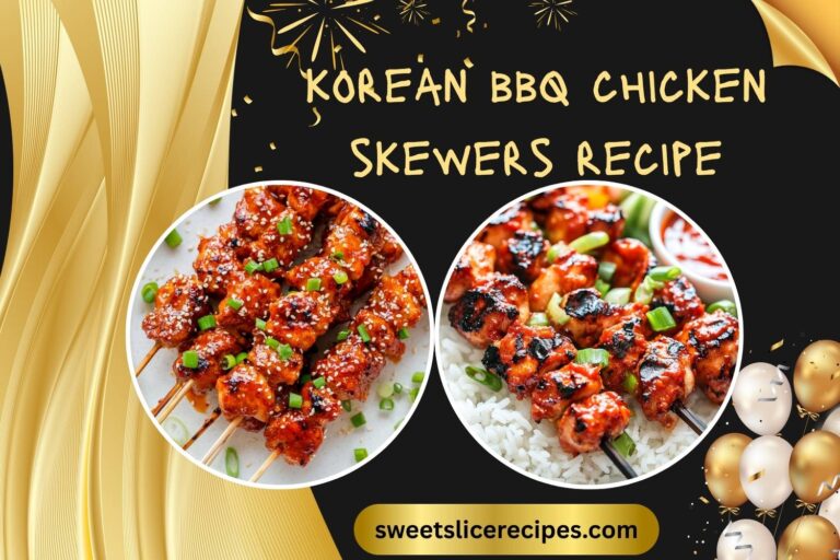 korean bbq chicken skewers recipe