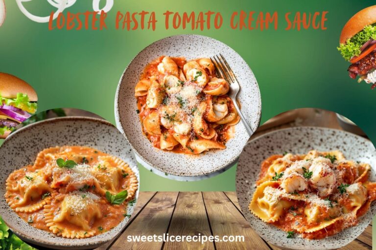 lobster pasta tomato cream sauce