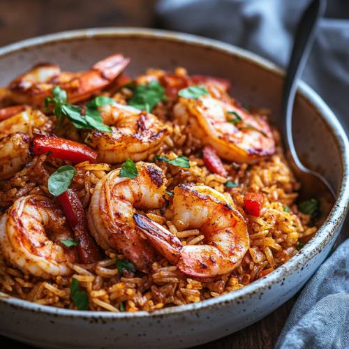 Peri Peri Prawn Rice: A Flavorful, Spicy Delight!