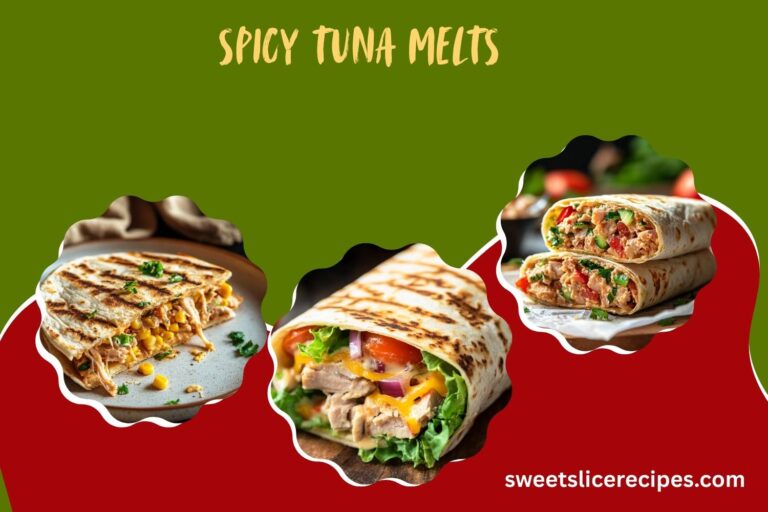 spicy tuna melts