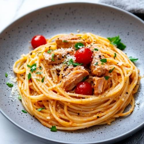 Spicy Tuna Spaghetti: Fast, Fiery & So Easy! 