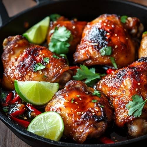 Sweet Chilli Chicken Thighs: Juicy, Sticky, and Totally Delicious!