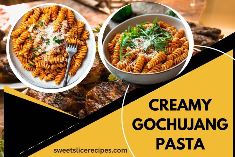 creamy gochujang pasta