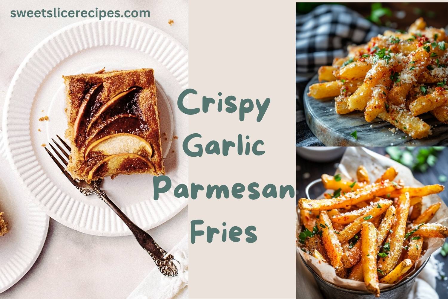 crispy garlic parmesan fries