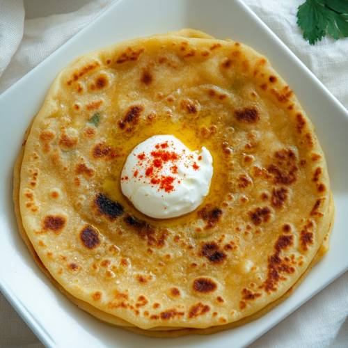 Aloo Paratha: Crispy, Potato-Filled Flatbread! 