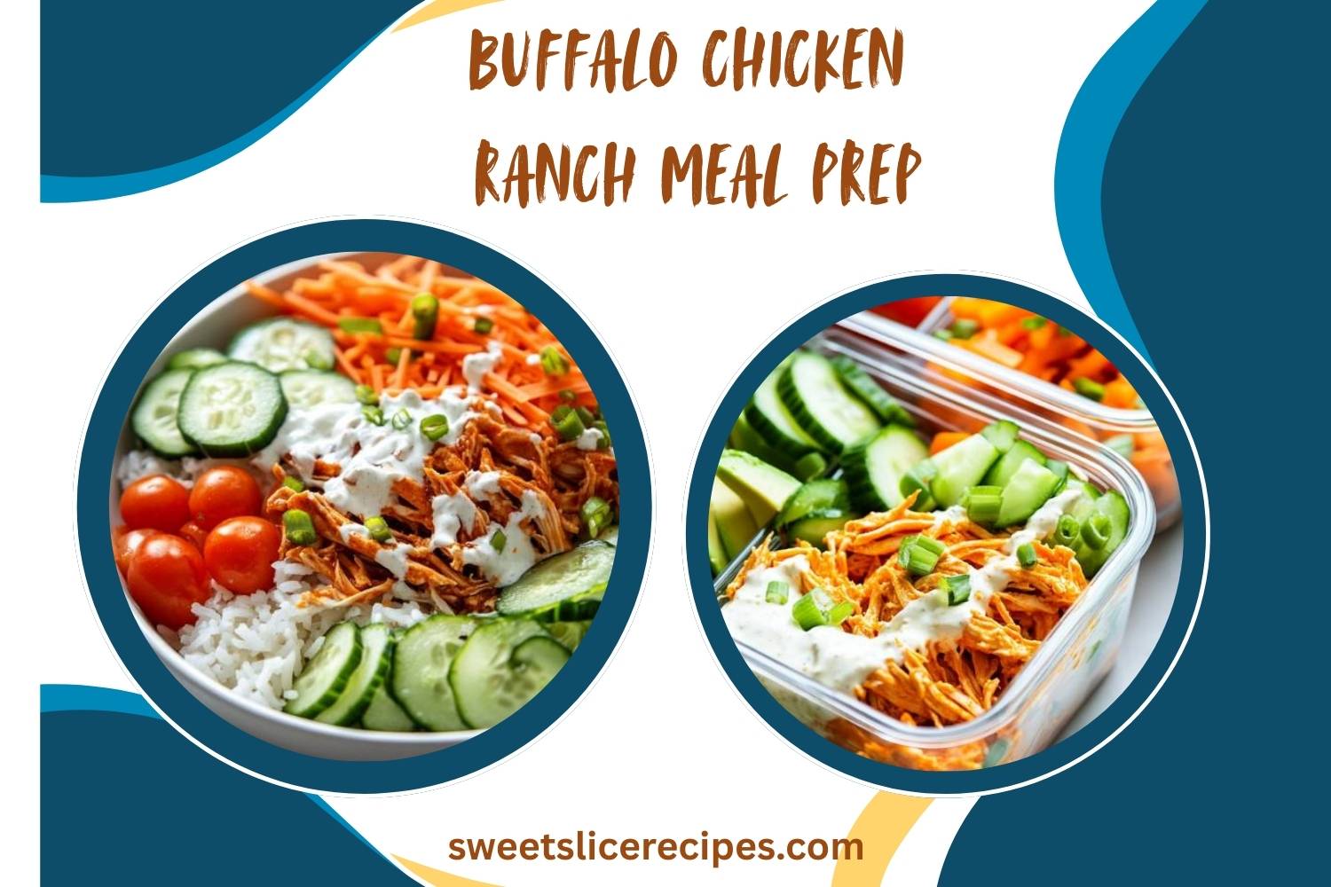 buffalo chicken ranch meal prep