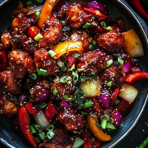 Chilli Garlic Chicken: A Flavorful Air Fryer Delight