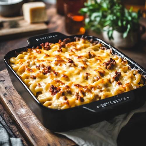 Chorizo Queso Mac and Cheese Recipe 