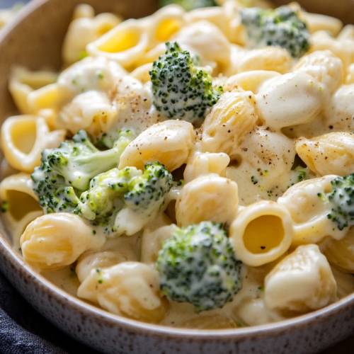 Mom’s Creamy Broccoli Pasta: A Comforting, Flavorful Dish