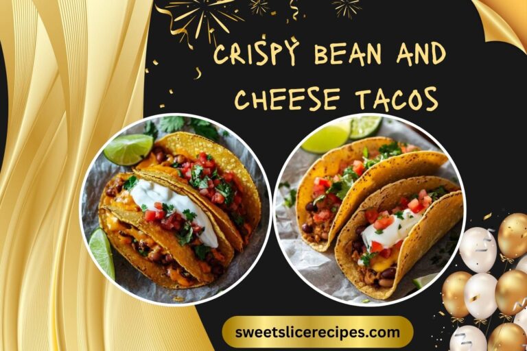 crispy bean and cheese tacos