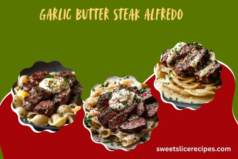 garlic butter steak alfredo