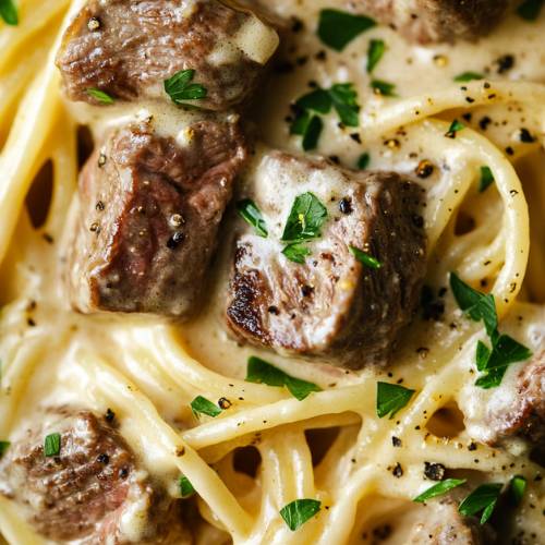 Garlic Butter Steak Alfredo: A Protein-Packed Twist on Classic Alfredo