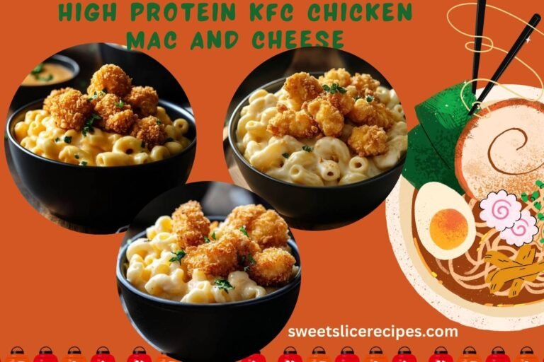 high protein kfc chicken mac and cheese