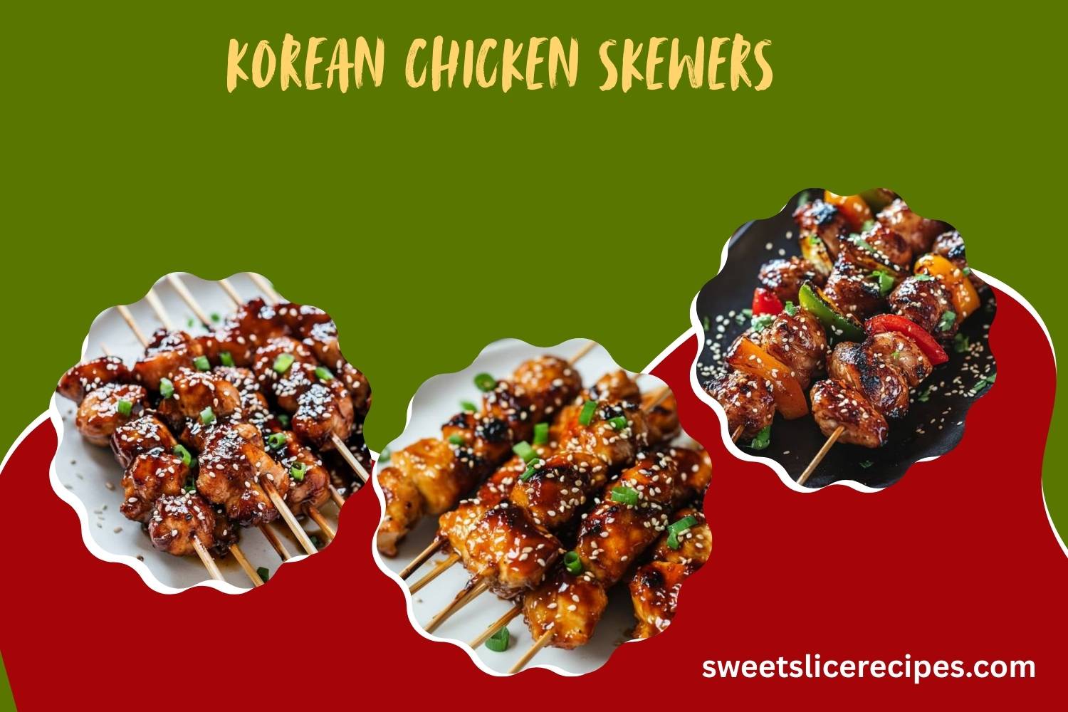 korean chicken skewers