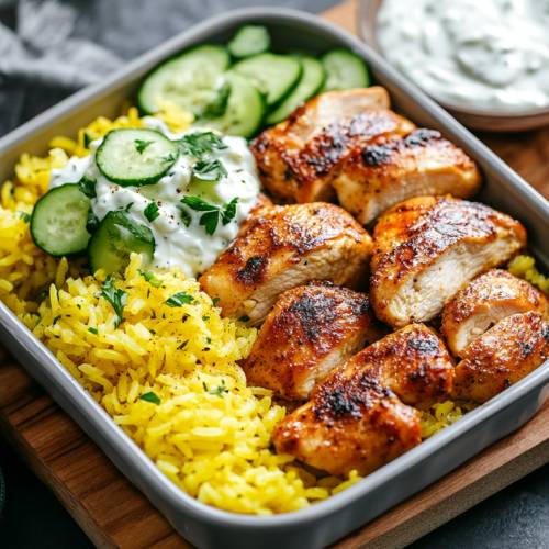 High Protein Lemon Chicken Rice Bowls: A Simple and Flavorful Meal