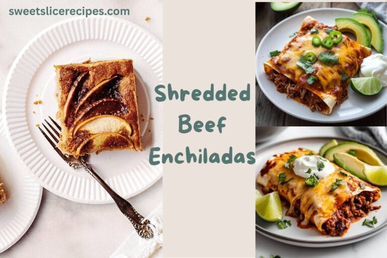 shredded beef enchiladas