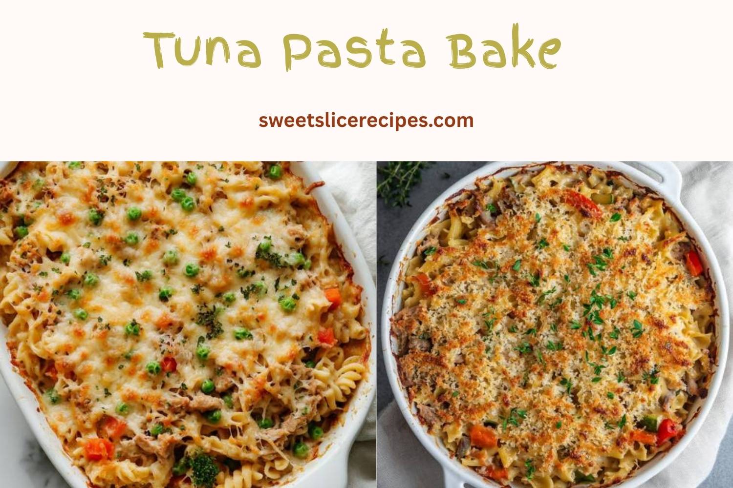 tuna pasta bake
