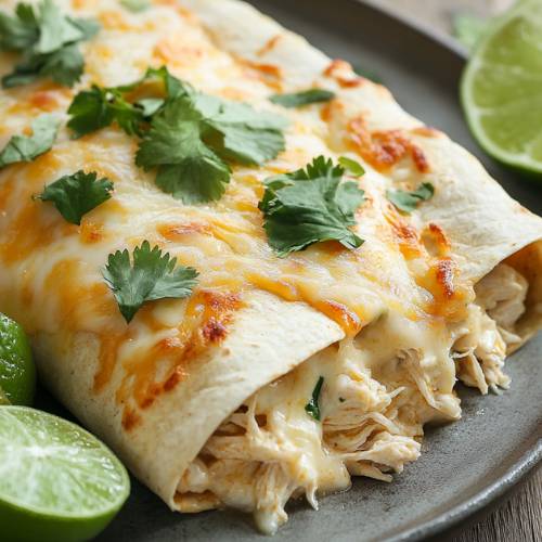 White Chicken Enchiladas: A Creamy and Flavorful Feast