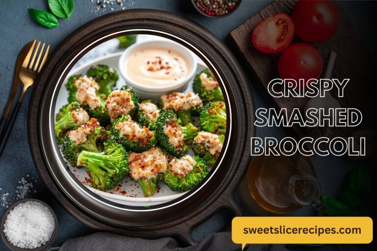 crispy smashed broccoli
