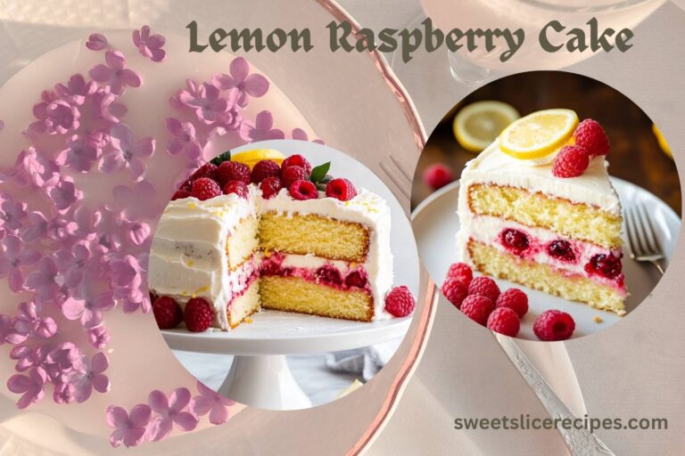 lemon raspberry cake