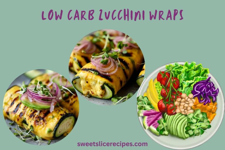 low carb zucchini wraps
