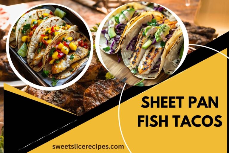 sheet pan fish tacos
