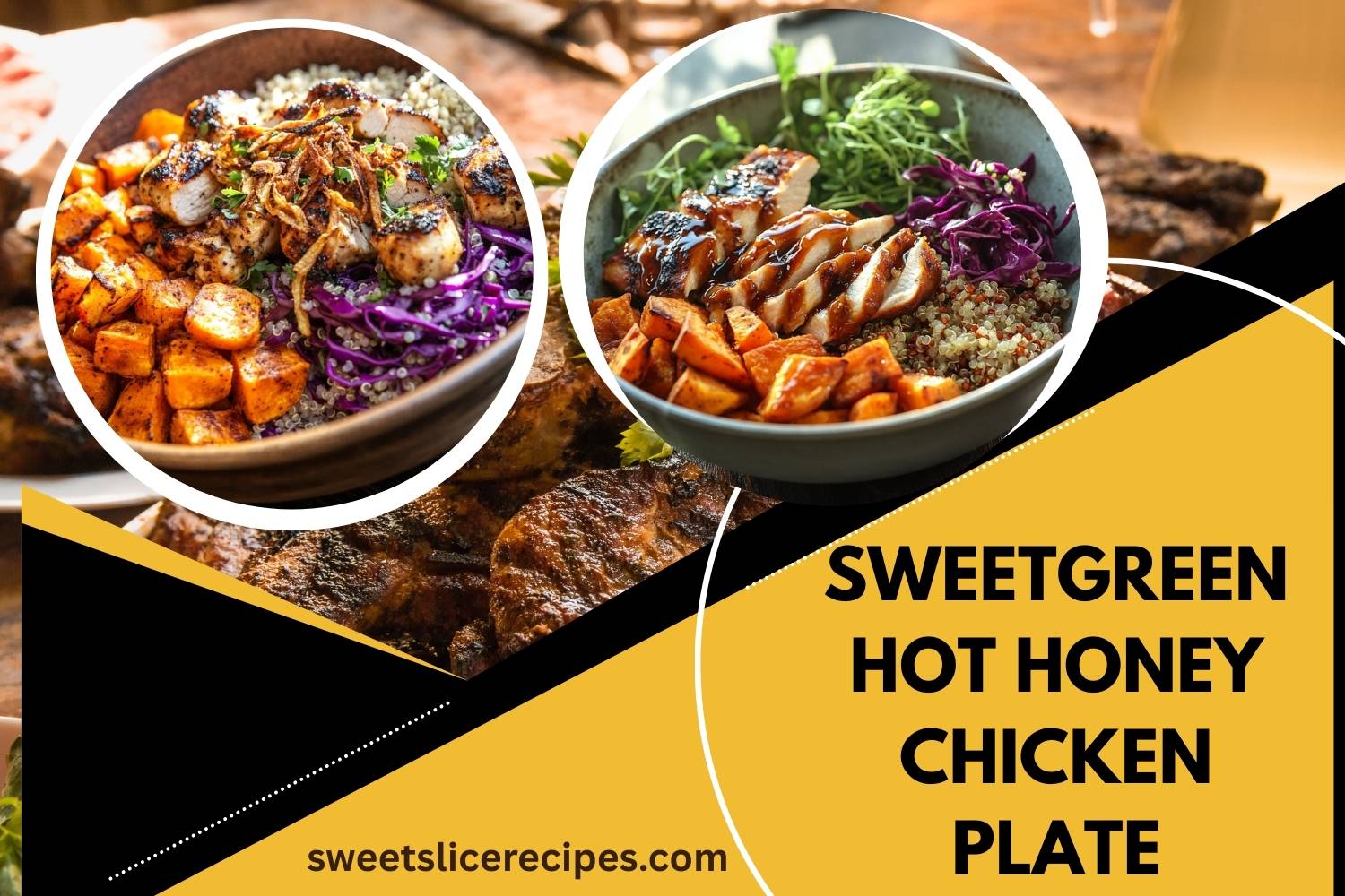 sweetgreen hot honey chicken plate