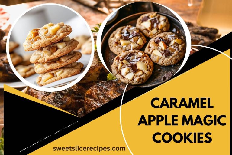 caramel apple magic cookies