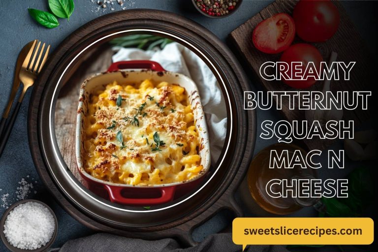 creamy butternut squash mac n cheese