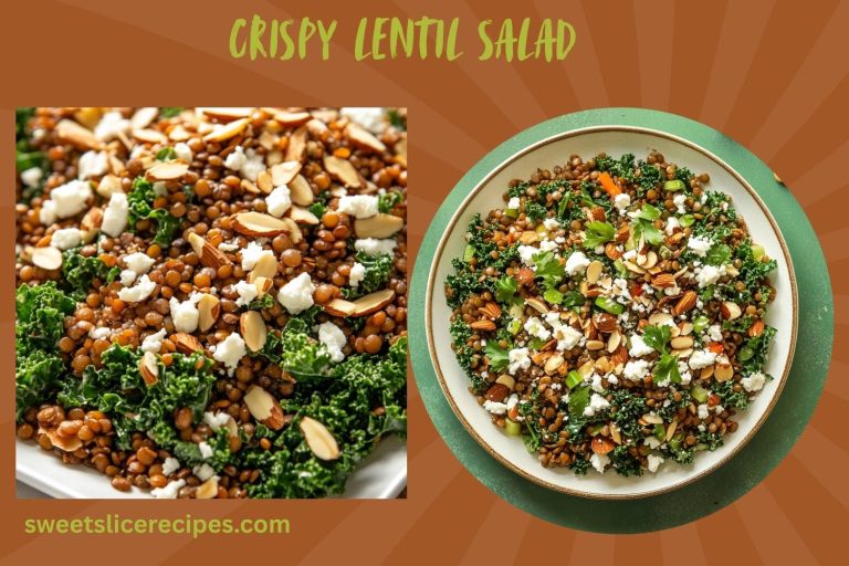 crispy lentil salad