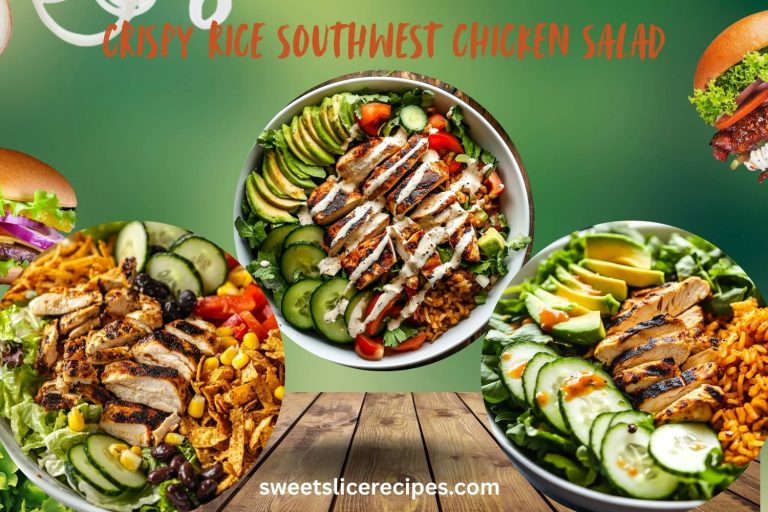 crispy rice southwest chicken salad