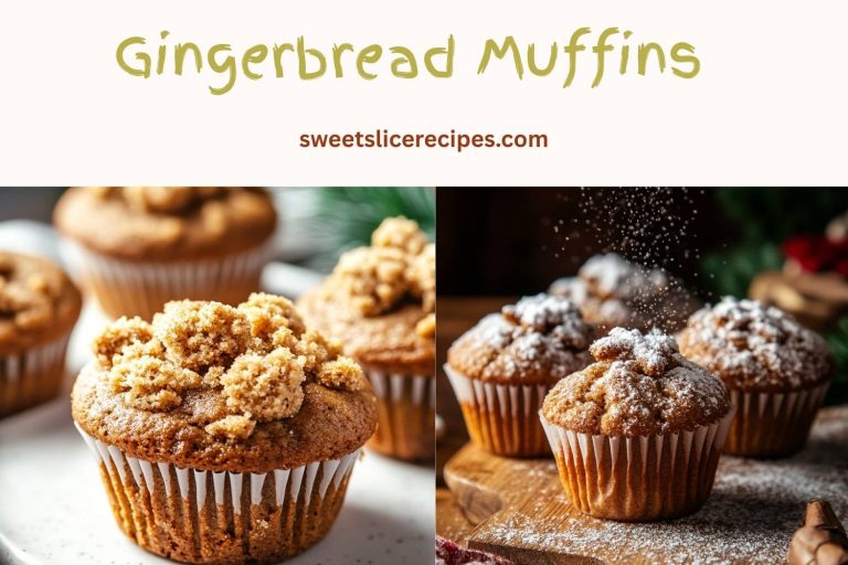 gingerbread muffins