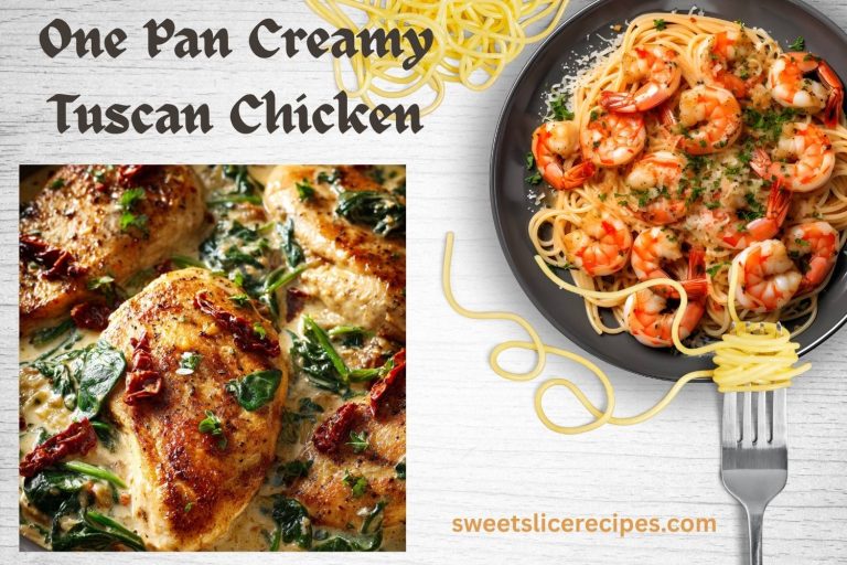 one pan creamy tuscan chicken