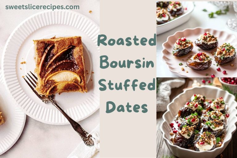 roasted boursin stuffed dates