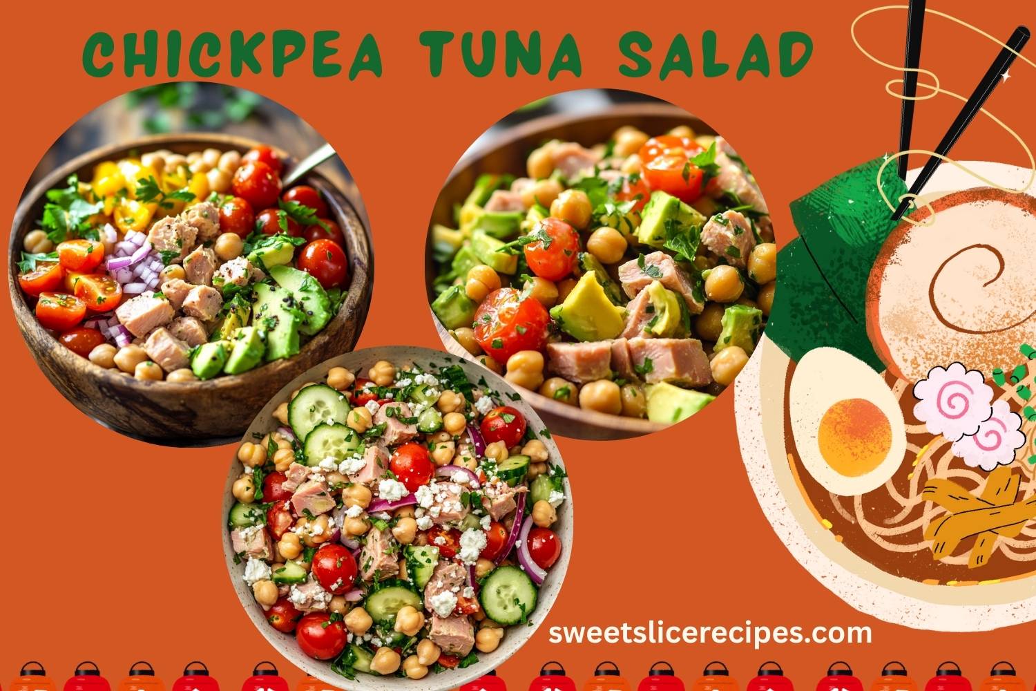chickpea tuna salad
