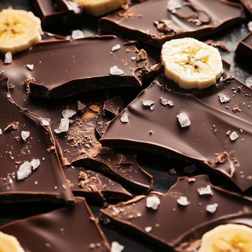 chocolate banana bark