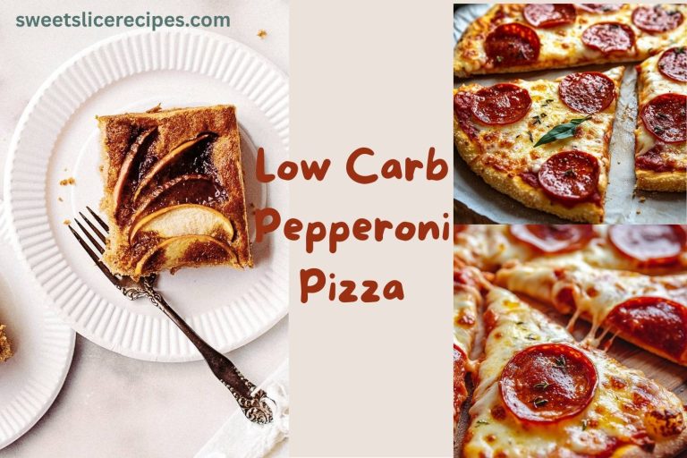 low carb pepperoni pizza