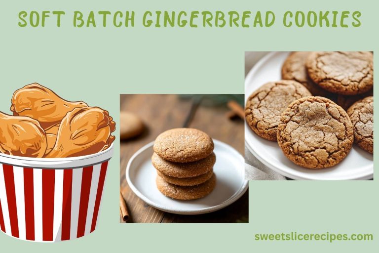 soft batch gingerbread cookies